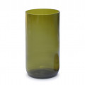 Vorratsglas Ersatzglas - Weinflasche - Glas grün - side by side - Design - 450 ml