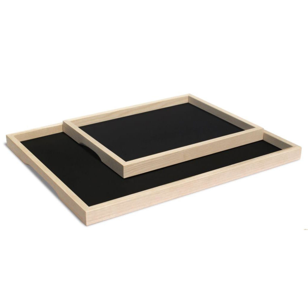 Holz Tablett BASIC, Eschenholz | side by side design